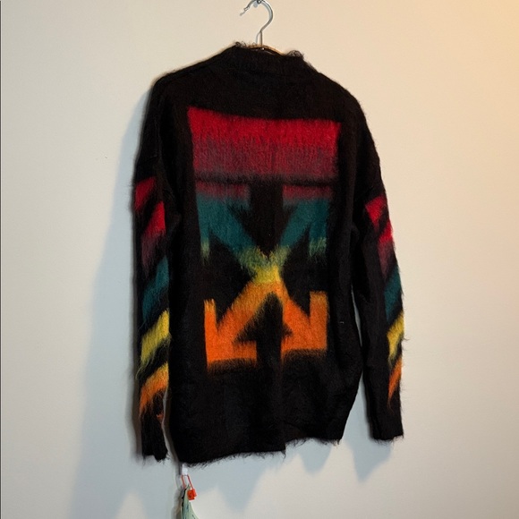 Off-White Sweaters - BNWT Off-White Transparent Blue Label